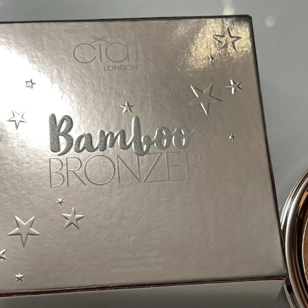 Ciate London BNIB Brown Sun-Kissed Skin Palm Island Golden Bronze Bamboo Bronzer
